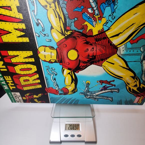 Marvel Avengers Invincible Iron man 16 X 20 Comic Cover Canvas Wall Art Decor - Picture 7 of 7